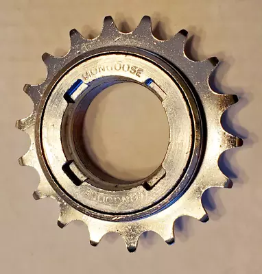 NOS Mongoose Freewheel 18T BMX Freestyle Bicycle Vtg KOS Two Four Suntour ACS • $125