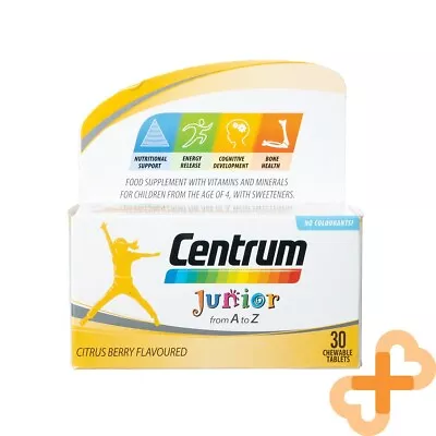 CENTRUM JUNIOR Multivitamins For Children Nutritional Energy 30 Tablets • $20.02