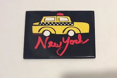 New York City Yellow Cab Taxi Fridge Magnet • $5.74