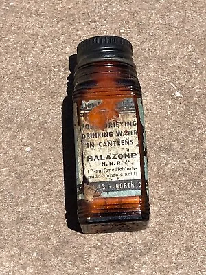 WW2 U.S. Army Military Collectibles G.I. Water Purification Tablets  Halazone  • $49.99