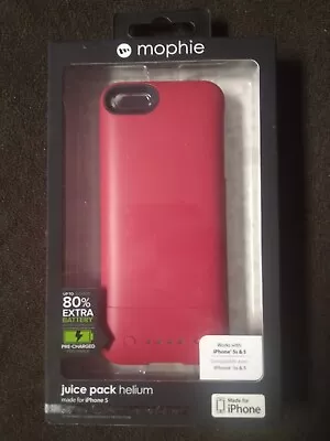 Mophie Juice Pack Helium Rechargeable Battery Case IPhone 5/5S - Red • $18