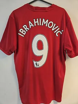 MANCHESTER UNITED 16/17 Football Shirt #9 ZLATAN IBRAHIMOVIC • £41.99