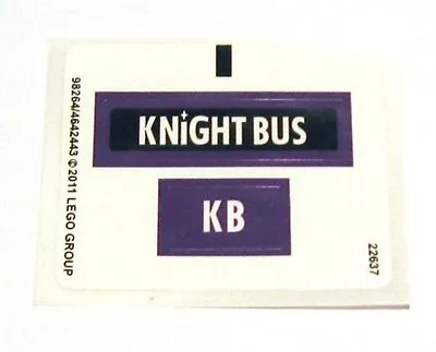 LEGO 4866 - HARRY POTTER - The Knight Bus - STICKER SHEET  • $23.85