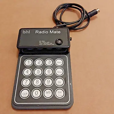 BHI Radio Mate - Numeric Keyboard For Yaesu FT-817 FT-857 And FT-897 - Untested • £39.99