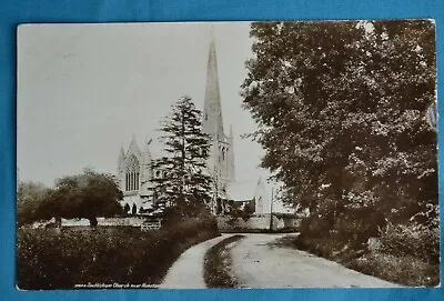 £4.99 • Buy 1900s RP Postcard Real Photo Snettisham Church Norfolk Postally Unused