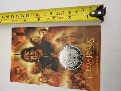 Lord Of The Rings Return Of The King Collectable Coin Isle Of Man Excellent... • £4.50