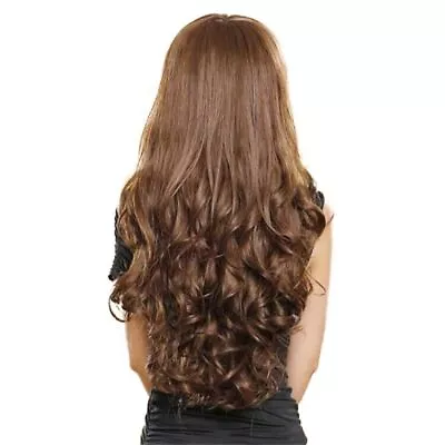 Women Full Wig Brazilian Hollywood Actress Star Human Hair Body Wave Lace Front • $16.47