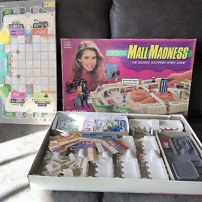 1989 Milton Bradley Mall Madness Board Game 99% Complete Tested & Working • $124.95