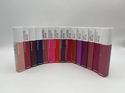 $7.88 • Buy Maybelline Super Stay Matte Ink Liquid Lipstick 0.17 Oz Choose Your Color