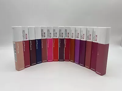 Maybelline Super Stay Matte Ink Liquid Lipstick 0.17 Oz Choose Your Color • $8.88