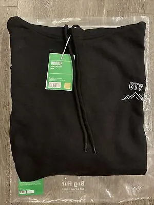 BTS Official In The Soop Hoodie 01 Sz. L Black  NWT- US Seller • $99.95