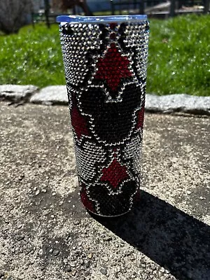 Mickey Mouse Rhinestone Tumbler W/Straw  • $65