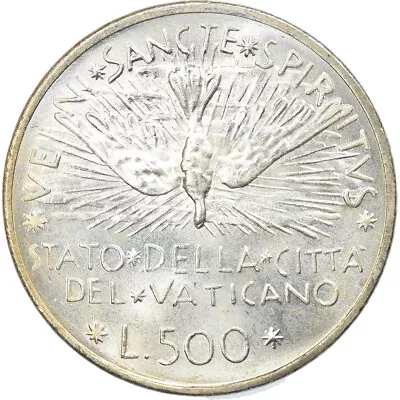[#915236] Coin VATICAN CITY Sede Vacante 500 Lire 1978 Roma MS Sil Ver • $48.04