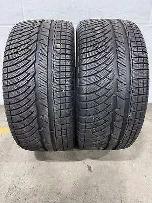 2x P245/35R19 Michelin Pilot Alpin PA4 10/32 Used Tires • $400