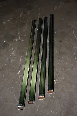 Steel Square Tubing .062  X 1  X 1  X 28  4 Piece Lot Chrome Finish • $34.77