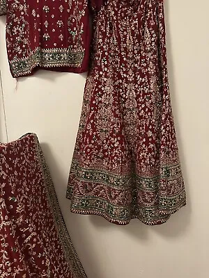 Pakistani Indian Bridal Wedding Dress • $200