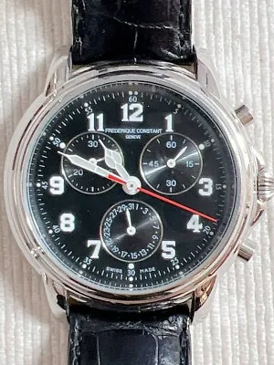 Frederique Constant FC285 X 3A5/3A6 Classic Chronograph Men's Swiss Quartz Watch • $400