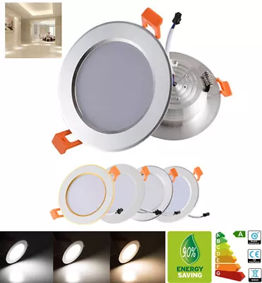 Ultra-Slim 3W 5W 7W 9W 12W LED Recessed Ceiling Downlight Spot Panel Light SPS • $10.55