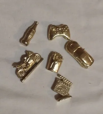 Monopoly Empire 2013 - Replacement Pieces Parts - 6 Gold Tokens • $5.91