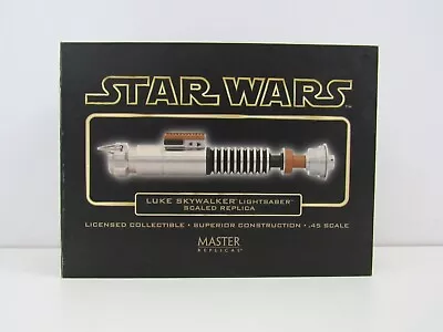 Master Replica Star Wars Luke Skywalker .45 Lightsaber SW-330 2004 (Pg78D) • $150