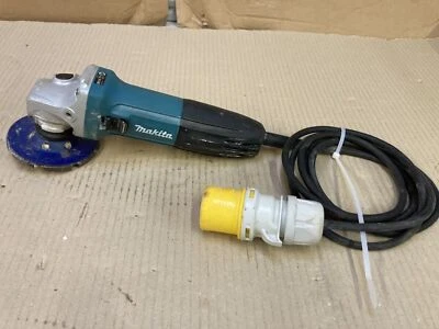 £10 • Buy 4” Angle Grinder Makita, Disc Cutter 110v Used With Cup Grinder Blade 100mm