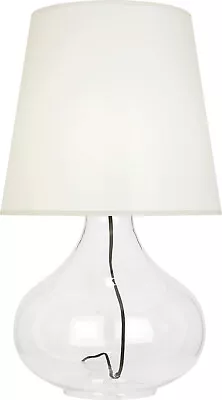 Robert Abbey RA459W One Light Table Lamp June Clear Glass Body • $537.25