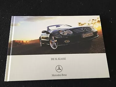 2007 2008 Mercedes Benz SL-class GERMAN Brochure SL600 SL500 SL55 65 AMG Catalog • $19.98