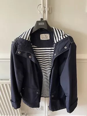 Marks And Spencer’s Navy Per Una Stormwear Ladies Jacket. Size 16. • £17.50