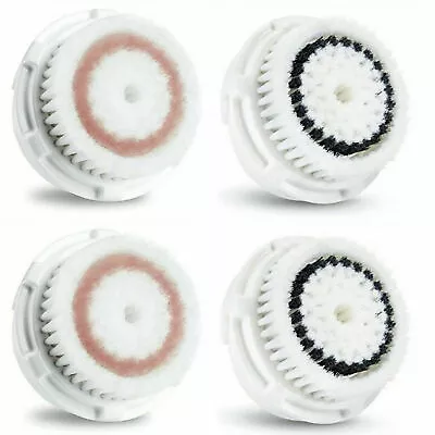 2 Radiance + 2 Sensitive Facial Brush Head Replacements Fit Clarisonic MIA 123 • $18.63