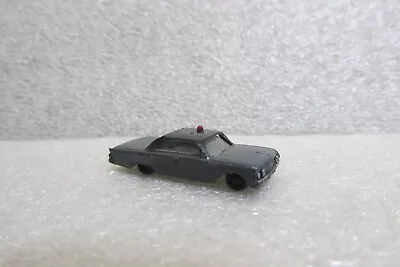 N Scale Vehicle Bachmann Style #1 - Dark Gray Police Car • $1.89