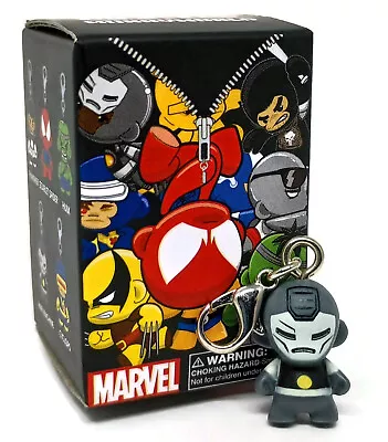 Kidrobot MARVEL MUNNY Zipper Pull WAR MACHINE Figure Munnyworld Hanger Bag Clip • $3.95