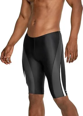 Speedo Mens Launch Splice Jammer Competition Swim Bottom Quick Dry Light Size 32 • $22