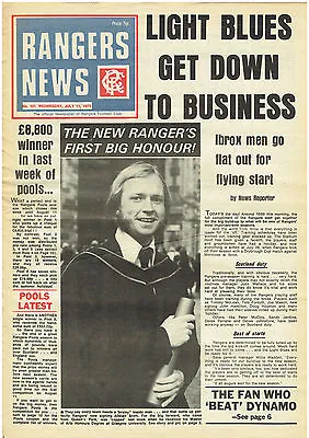 £4.99 • Buy Issue 101 Of Rangers News July 1973 Glasgow Rangers  