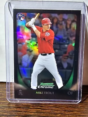 2011 Bowman Chrome Mike Trout Refractor #175 • $650