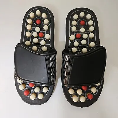 Reflexology Sandals Foot Massager Slipper Acupressure Acupuncture Flip Flops • $9