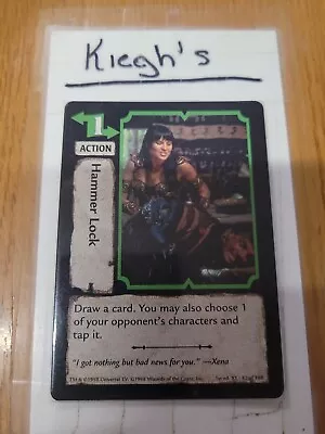 Xena TCG - Hammer Lock *1st Edition - 82 Of 180* Played • $2.99