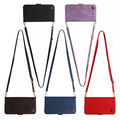 For Xiaomi K70 14 13C Skin Feel+Lanyard PU Leather Flip Wallet Case Phone Cover • £6.83