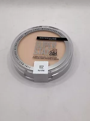 Maybelline Super Stay Up To 24HR Hybrid Powder-Foundation Medium-to-Full 102^^^ • $9.99