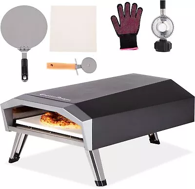 Portable Outdoor Pizza Oven Gas Pizza Oven For 13  Pizza Propane Pizza Maker • $229.99