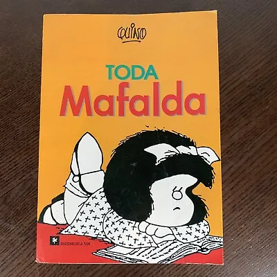 Todo Mafalda Quino Vintage Spanish Book 1993 Paperback • $49.88