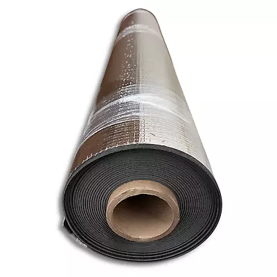 1.0# 54 X30' (135 SF Roll) SilentWrap™ Mass-Loaded Vinyl Barrier W/ Foil Facing • $380