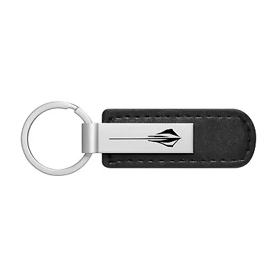 Chevrolet Corvette C8 Stingray Black PU Leather Strap Key Chain • $19.99