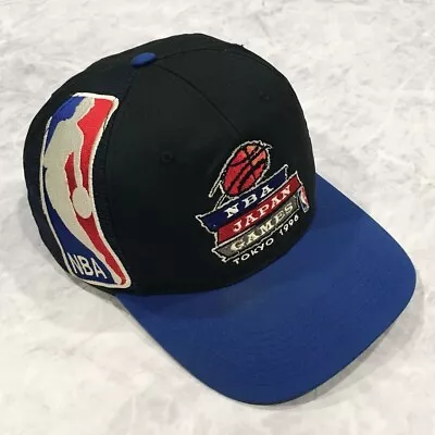 VTG 90s NBA JAPAN GAMES TOKYO 1996 SPORTS SPECIALTIES SNAPBACK HAT SIZE FREE • $80