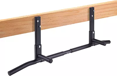 Joist Mount Pull Up Bar Ceiling Mounted Chin Up Bar For Home Gym Crossfit Bea • $77.96