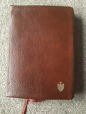 Holy Bible King James Version Brown Leather Cover. Kenneth E Hagen Faith Edition • £10