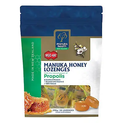 Manuka Honey With Propolis Lozenges By Manuka Health 58 Lozenges   • $16