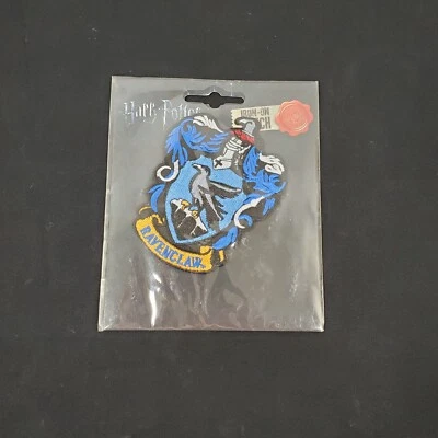 $6.38 • Buy Warner Brothers Harry Potter Ravenclaw Crest Embroidered Iron On Patch New