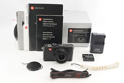 ☆IN BOX☆ LEICA D-LUX 4 Digital Compact Camera Black + W Strap From JAPAN *263 • $479.99
