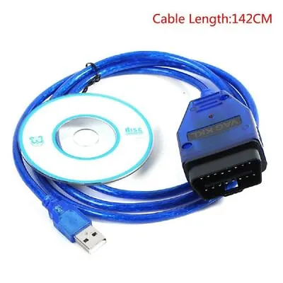 $12.99 • Buy AUB Cable For VAG-COM VCDS Scanner Tool OBD2 KKL CH340 409.1 VW Audi Test Line