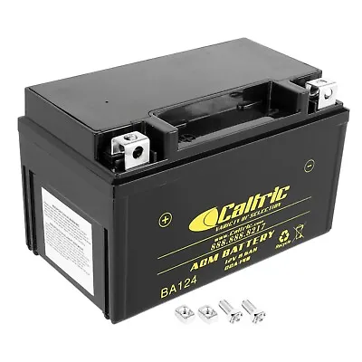 Caltric AGM Battery For Yamaha R6 YFZ-R6 YFZR6 YZFR6 YZF-R6 2006-2016 • $36.35